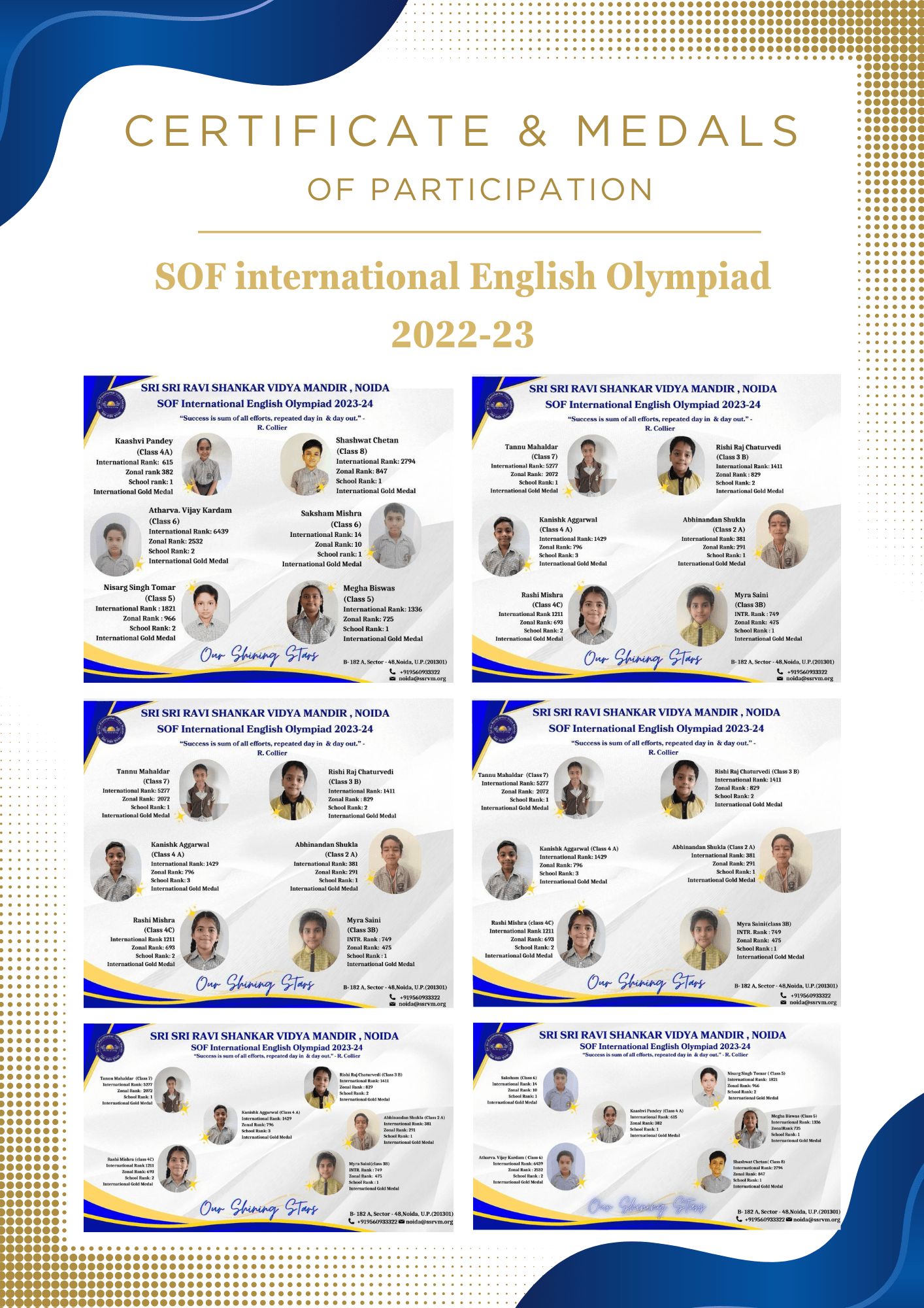  SOF International English Olympiad 