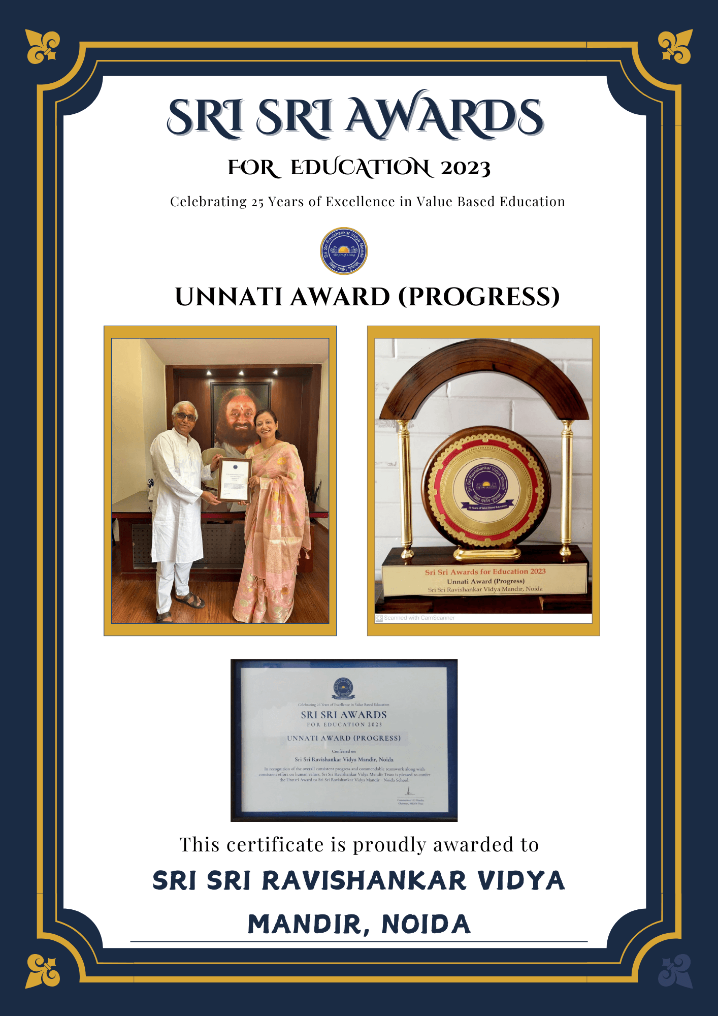 UNNATI AWARD 2023